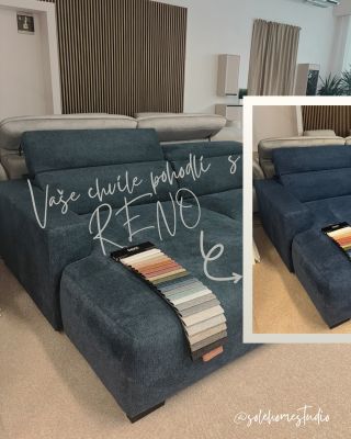 Perfektní volba pro moderní interiér, kde má každý detail své místo. ✨ #solehomstudio #reno #modernliving #designsofa...