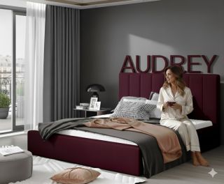 Postel Audrey: kde se snoubí elegance s funkcionalitou. Vytvořte si ložnici, která vás bude inspirovat každý den 🌙 Líbí se...