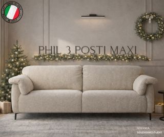 Italská elegance v hlavní roli: PHIL 3 POSTI MAXI. 🇮🇹✨ Pohovka, která se vám přizpůsobí. ✨ Plnohodnotné lůžko pro...